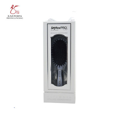 White Color Luxury Gift SGS Printed Cardboard Boxes For Comb